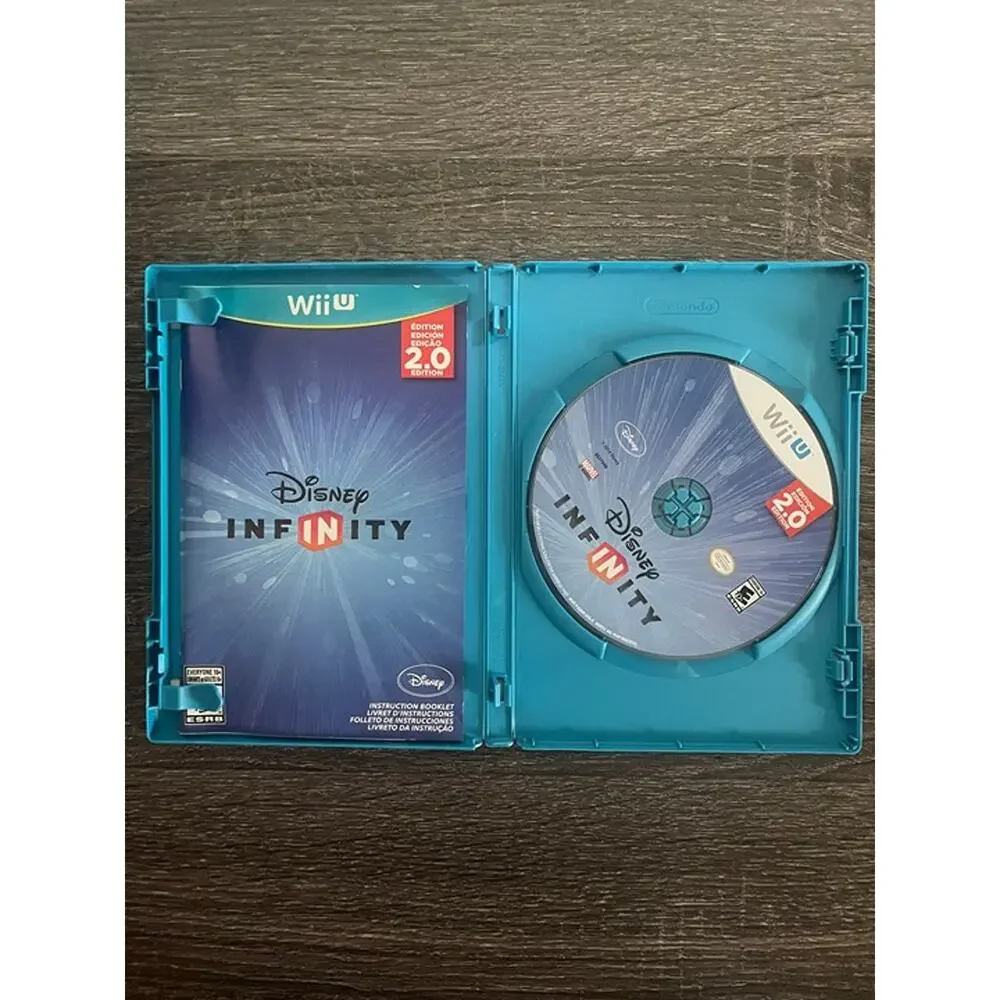 Disney Infinity 2.0 Wii U Game Complete w/ Case Disc USED